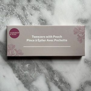 Tweezers with Pouch Summer & Rose